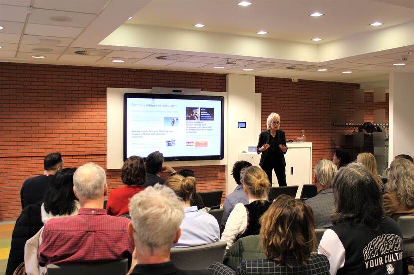 Wetenschappelijke lunchlezing door prof. dr. Marion Koopmans
