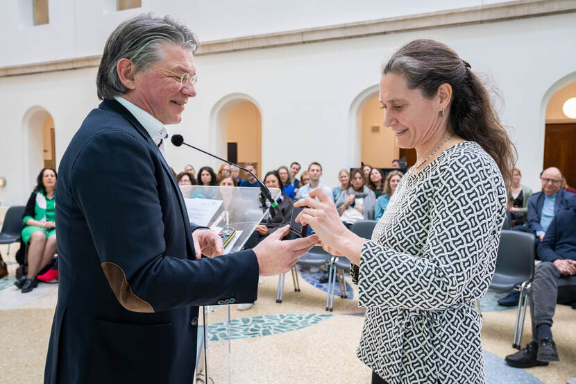 Benoeming erelid Maartje Schermer